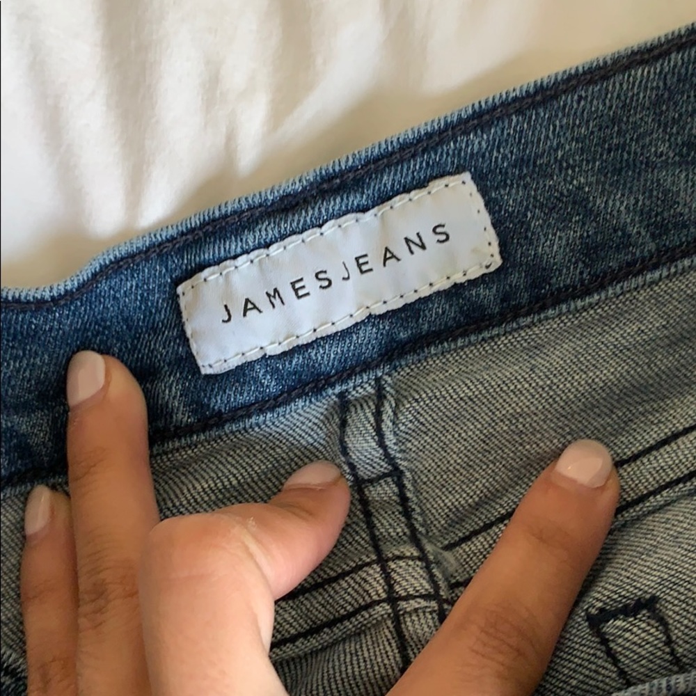 Distressed James Jeans - Picture 3 of 5
